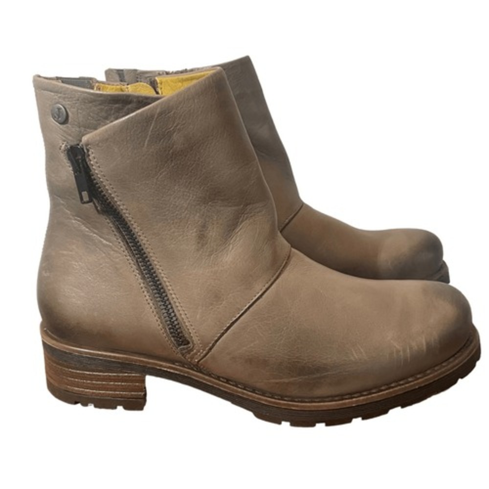 NWT Jafa 482 Malto Brown Ankle Boots Size 38‎ - Picture 7 of 11